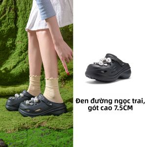Semir | Dép Hơi Thở Mùa Hè Gót Cao Puff