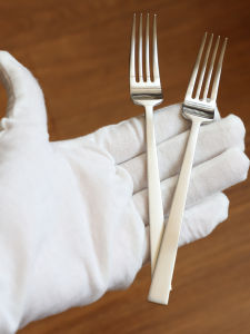 Moapbosa 4-Tooth Stainless Steel 304 Western Dining Fork Steak Fork Dessert Fork Fruit Fork Home Use Fork  Style Restaurant