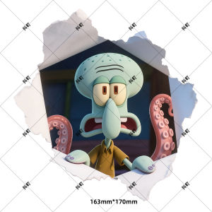 Miếng Dán Tủ Lạnh Hoạt Hình SpongeBob SquarePants Dory Star Magnets Chống Thấm Nước Trang Trí Sáng Tạo Cho Tủ Lạnh