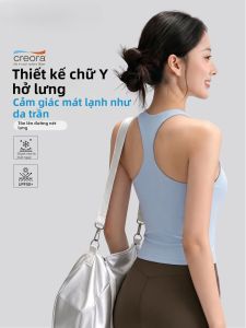 Áo Lót Thể Thao Cảm Giác Mát Lạnh Cho Yoga/ Pilates Với Đệm Định Chỗ