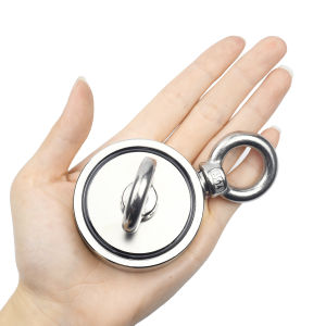 Lifting suction cups Super Strong Neodymium Magnet Pot Fishing Salvage Magnet Lifting Magnetic Hook Sea Fishing Magnet Searcher