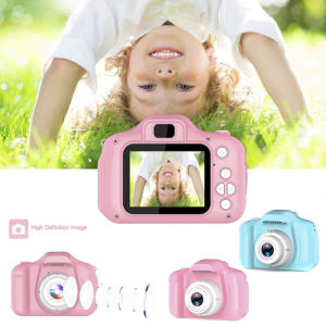 Kamera Digital Mini Anak USB 2.0 IPS 800W Piksel Mainan Dapat Merekam Video