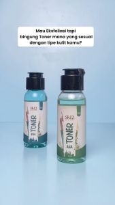 TONER BHA SR12 / EKSFOLIASI EKSFOLIATER KULIT BERUNTUS DAN JERAWAT / MEMBANTU MENGANGKAT SEL KULIT MATI