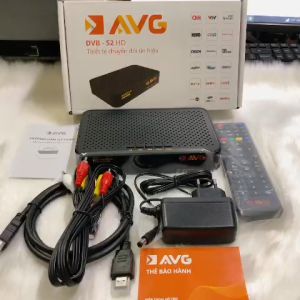 Đầu Thu Truyền Hình  AVG S2 Sẵn TK 360K - ĐẦU THU MOBITV XÀI CHẢO