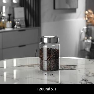 CRISTALGLASS | Automatic Air Release Coffee Storage Jar
