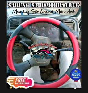 sarung stir mobil truk Isuzu elf giga model sabit