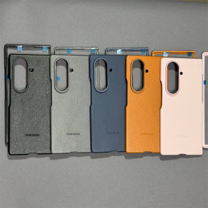 Samsung | Original Leather Case For Samsung Z Fold 7 5G Slim Shockproof Back Cover Bumper For Galaxy Z Fold 7 6 Leather Mobile Phone Shell