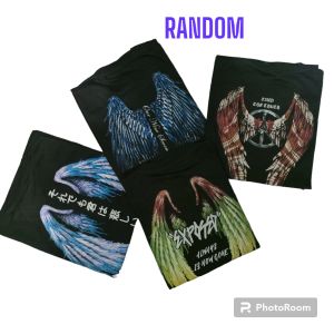 kaos anak junior tanggung kaos sayap sablon leher new art premium usia 7tahun sampai 13tahun