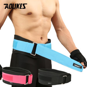 AOLIKES | AOLIKES 1PCS Sport Pressurized Weightlifting Bodybuilding Waist Support Belt Fitness Squatting Training Lumbar Back Supporting