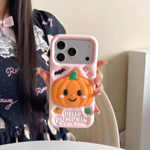 EOENKK | Halloween Pumpkin Phone Case For iPhone 18 17 16 Pro Max 16 Plus 16 17 18 Pro Cute Pumpkin Halloween Holiday Gift Phone Cover
