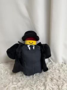 Handsome Mafioso Plush Toy Forsaken Mafioso plush Game Peripheral Toy Gift Forsaken Chance Game Fan Kid Birthday Christmas Gift