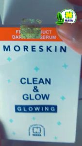 Nasa Moreskin Cream Clean and Glow Free Serum - Cream Booster / Perawatan Wajah Alami/ cream wajah original 100%