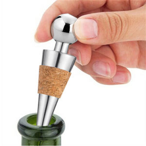 Bronze Bottle Stopper Champagne Stopper Stainless Steel Wedding Wine Stopper Wine Preserver for Home Wedding