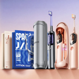 JIMOK | Adults Space Capsule Couples Set Electric Toothbrush Pair