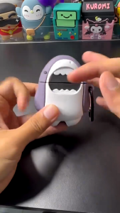 Hộp đựng trứng 3D dễ thương cho AirPods Pro2 Vỏ silicon mềm chống sốc-HAUSE