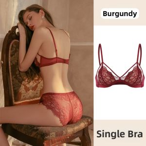 CHENGCHE | Push-up Bra Set Thin Lace No Underwire