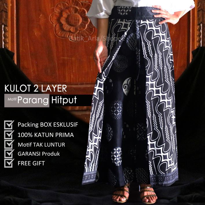 Kulot Premium Wanita Tebal (bisa cod) TERBARU MURAH Celana Batik