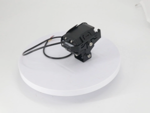 Motorcycle LED Spotlight White&Yellow Dual Color Fog Lamp Aux Light Strobe Flashing Mode Universal