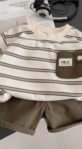 Boys clothes suits 0-5-year-old toddlers summer high quality summer Two-piece set kids set pleasantly cool baju budak perempuan