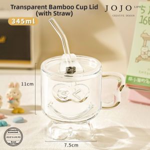 JOJO LIFE | High Aesthetic Glass Beverage Cup Lid