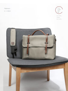 Túi Xách Vải Canvas Thường Ngày Cho Nam Túi Đeo Vai Đơn Túi Đựng Máy Tính Túi Công Sở Đơn Giản Túi Đựng Tài Liệu Túi Xách Vải Cotton Túi Xách Tròn