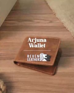 REVEN LEATHER ARJUNA WALLET DOMPET PENDEK LIPAT COWOK DOMPET WANITA / DOMPET PRIA KULIT WIKAS-101