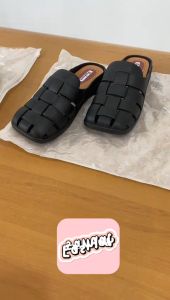 Sandal Karet Fashion Import  J2311 Import Sandal Kasual Wanita Karet Kekinian Import