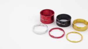 MUQZI Headset Spacer Kit 1-1/8 Inch 28.6mm MTB Road Bike Fork Washer 2mm 3mm 5mm 10mm With Stem Top Cap
