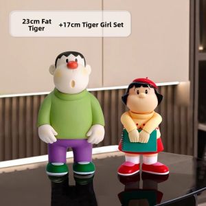 RUIDEDAN | Cute Couple Action Figure Living Room Decorations