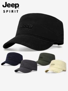 JEEPSPIRIT Mens Hat Mens Four Seasons Leisure Flat Hat Outdoor Fishing Mountaineering Hat Baseball Hat