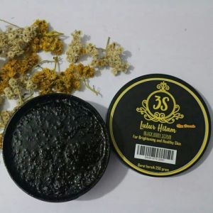 100% Asli Lulur Pemutih Badan Lulur Hitam3s 250gr bpom gratis ikat rambut20gr