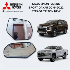 KACA SPION ELEKTRIK MIRROR REFILL PAJERO SPORT DAKAR TRSAD TRITON BARU