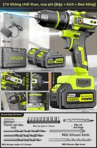 Zhipu | Máy Khoan Không Dây Sử Dụng Pin Lithium-Ion Dành Cho Gia Đình