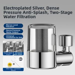Splash Prevention Extended Water Filter for Sinks