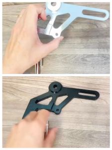 Pát sau quay xuống 45 độ xe Raider/Satria đĩa 220mm ( tặng kèm 2 chốt ) màu đen và màu trắng