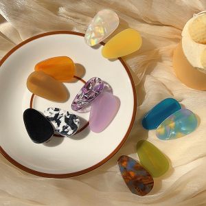 Cute Girls Hair Clip Amber Duckbill Hair Clip Fashionable Hair Accessories Side Bangs Hair Clip Womens Headwear Stylish