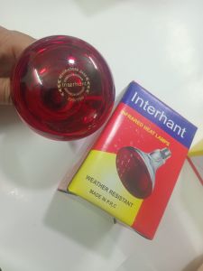 Bóng đèn sưởi gia súc gia cầm bóng úm gà bóng đèn hồng ngoại bóng sưởi 75W 100W 150W 200W 275W