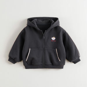 Marc&Janie | Girls Lace Trimmed Hooded Outdoor Jacket