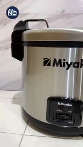 MIYAKO Rice Cooker MCG-171 Stainless 6 Liter Magic Com Miyako Mcg 171
