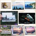 Kartu Pos Bali Postcard Bali Beach Traditional Food Greeting Card Indonesia Souvenir Pulau Dewata. 