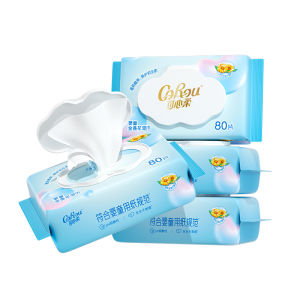 COROU | Baby Pure Water Hand and Mouth Wet Wipes 80 Sheets