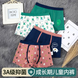 Childrens Cotton Underwear Boys Boxer Shorts Breathable Antibacterial A-Class Summer New Style Comfortable Innerwear for Kids