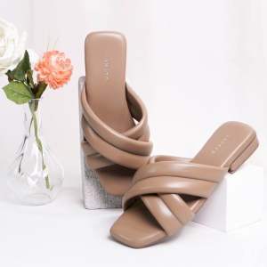 SANDAL LAPEPA Sendal Wanita Teplek VEERA Sendal Cewek Platform Tinggi 2cm Model Silang Premium