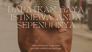 Tas Jinjing Kulit Asli Untuk Wanita Dan Pria Tote Bag Leather Premium Quality.JK.KMMC Brown