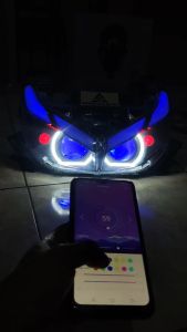 Lampu Biled Motor Aerox New 155 Connected Biled AES Turbo Se Full Set