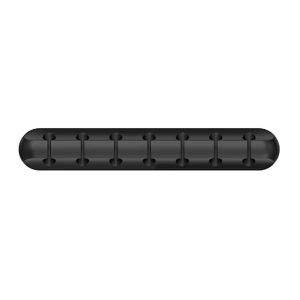 Silicone Cable Organizer 5/7 Hole Self Adhesive Cord Winder Clips Smart Wire Management for USB Headset Mouse Car Charging Cable