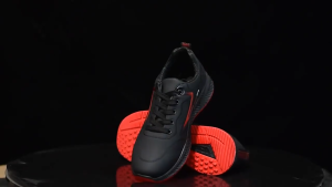 SoleSavvy Waterproof Leather Mens Casual Shoes Fashion Hiking Shoes Breathable Leather Sneakers Anti-Slip  Wear-Resistant Running Shoes #916