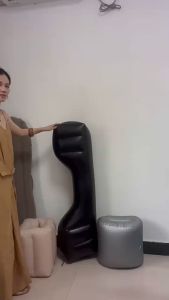 Bantal Angin Duduk Santai Senderan Kaki Inflatable Footrest Pillow Mobil Panjang 135Cm Car Bed