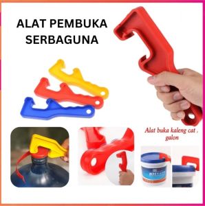 ALAT PEMBUKA TUTUP GALON SERBAGUNA / KALENG CAT DRUM CAT EMBER CAT / ALAT BUKA TUTUP AIR GALON / ALAT BANTU BUKA AIR GALON DAN CAT