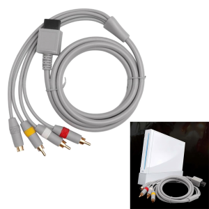 RCA Cable for WII AV Cord Component HDTV Audio Video Cord for Nintendo WII U Console AV Adapter Line Chromatic Aberration Wire